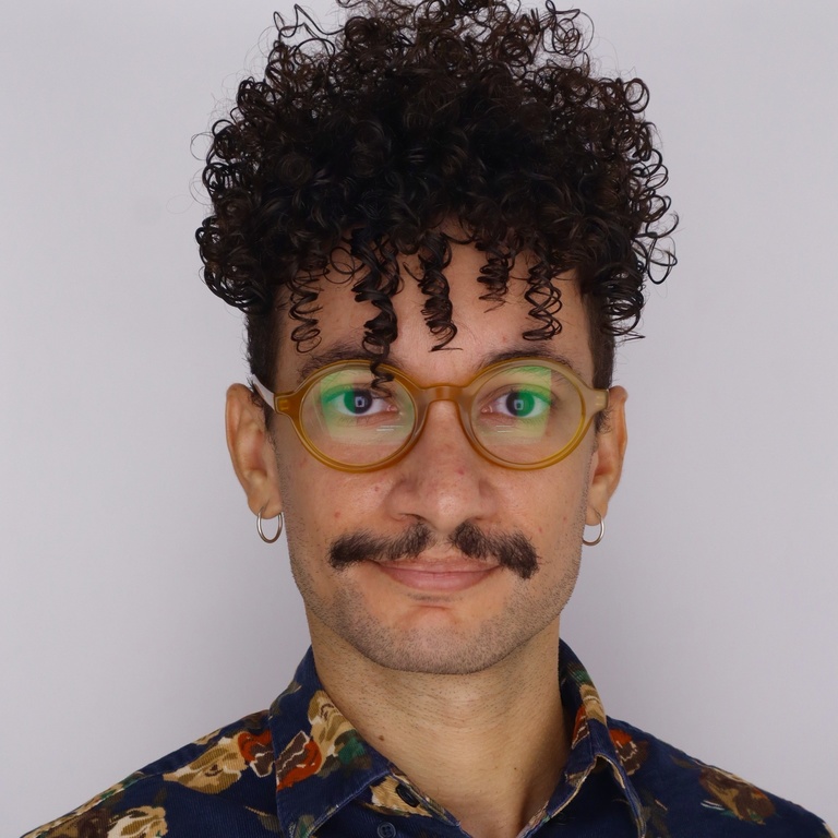 portrait of a man in glasses